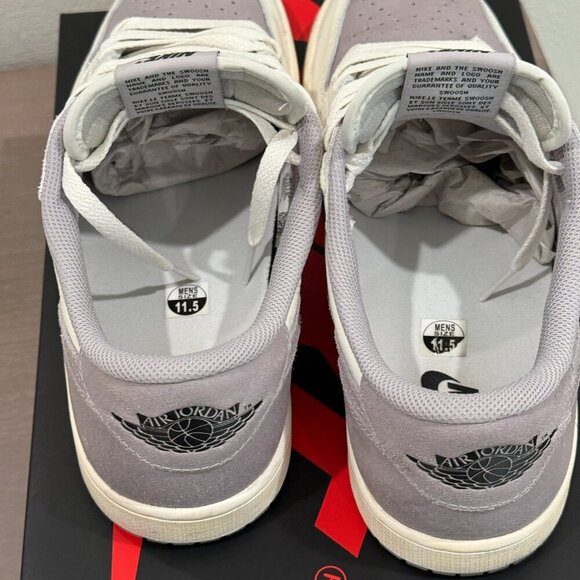 Air Jordan 1 Retro OG Low Atmosphere Grey main image 4